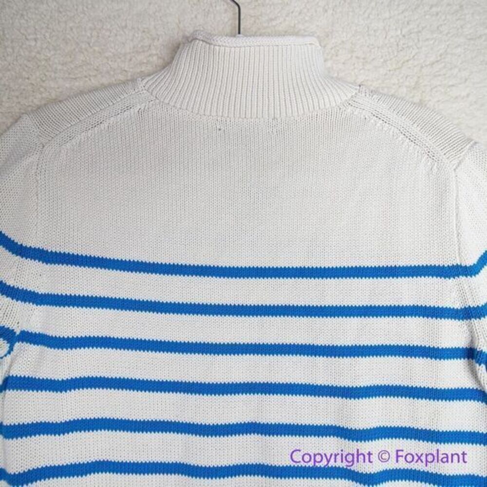 NEW J.‎ Crew New heritage Rollneck™ sweater in stripe, women size S - Picture 11 of 16
